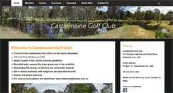 Desktop Screenshot of castlemainegolf.com